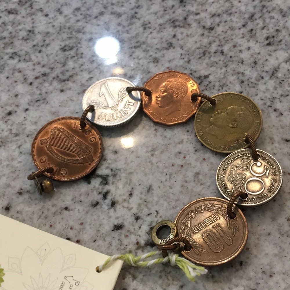Kelly Annie coin bracelet